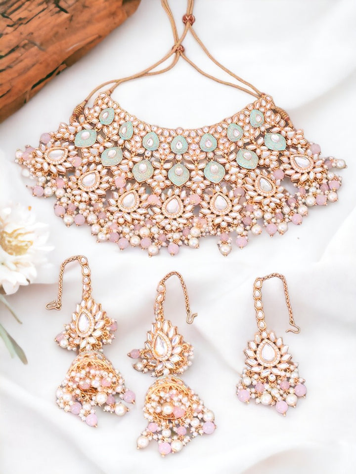 Turquoise Jayshri Jewellery Set