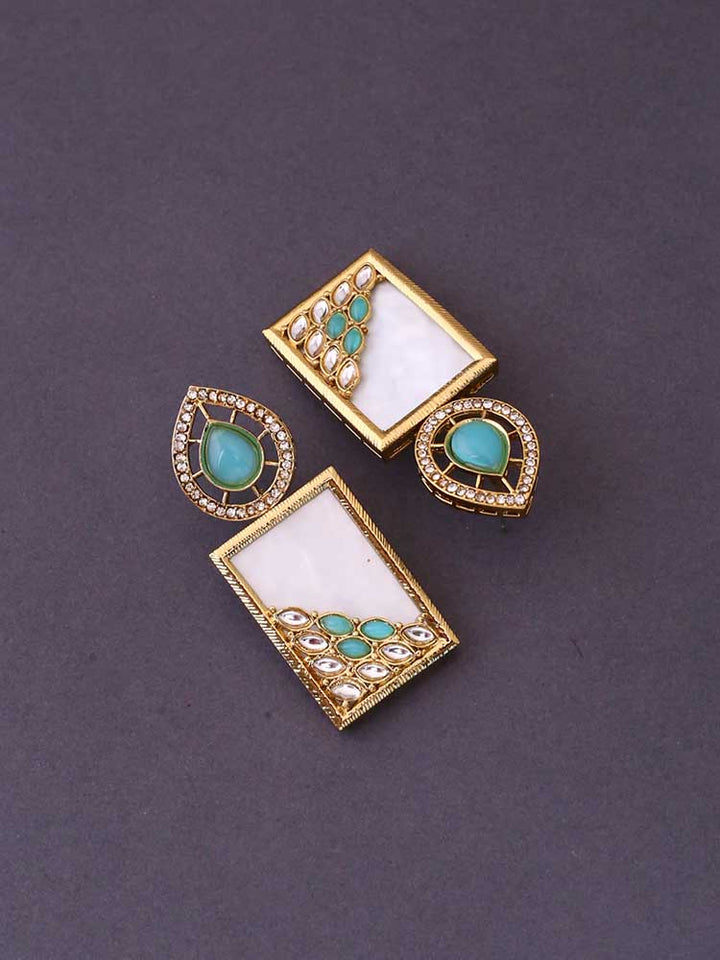 Turquoise Jisha Danglers