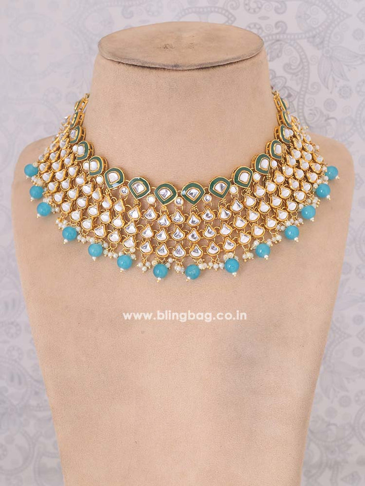 Turquoise Jurilaya Jewellery Set