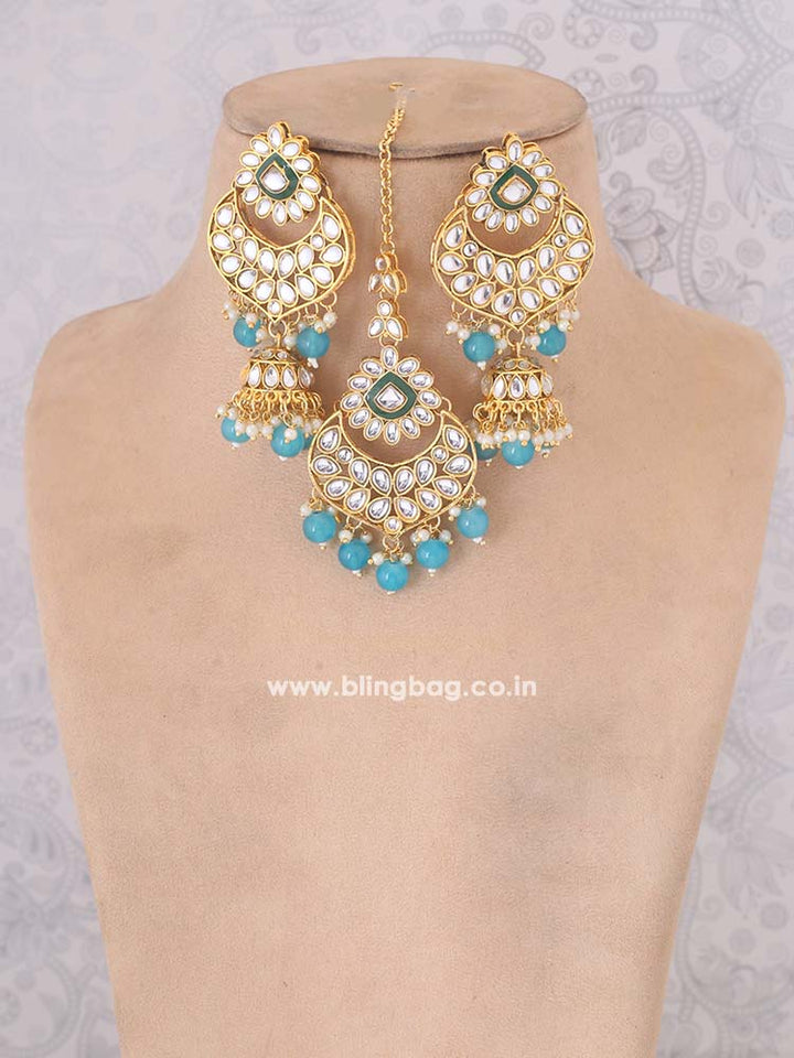 Turquoise Jurilaya Jewellery Set
