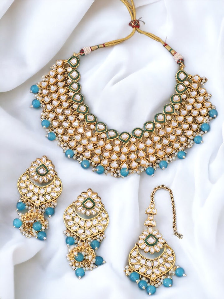 Turquoise Jurilaya Jewellery Set