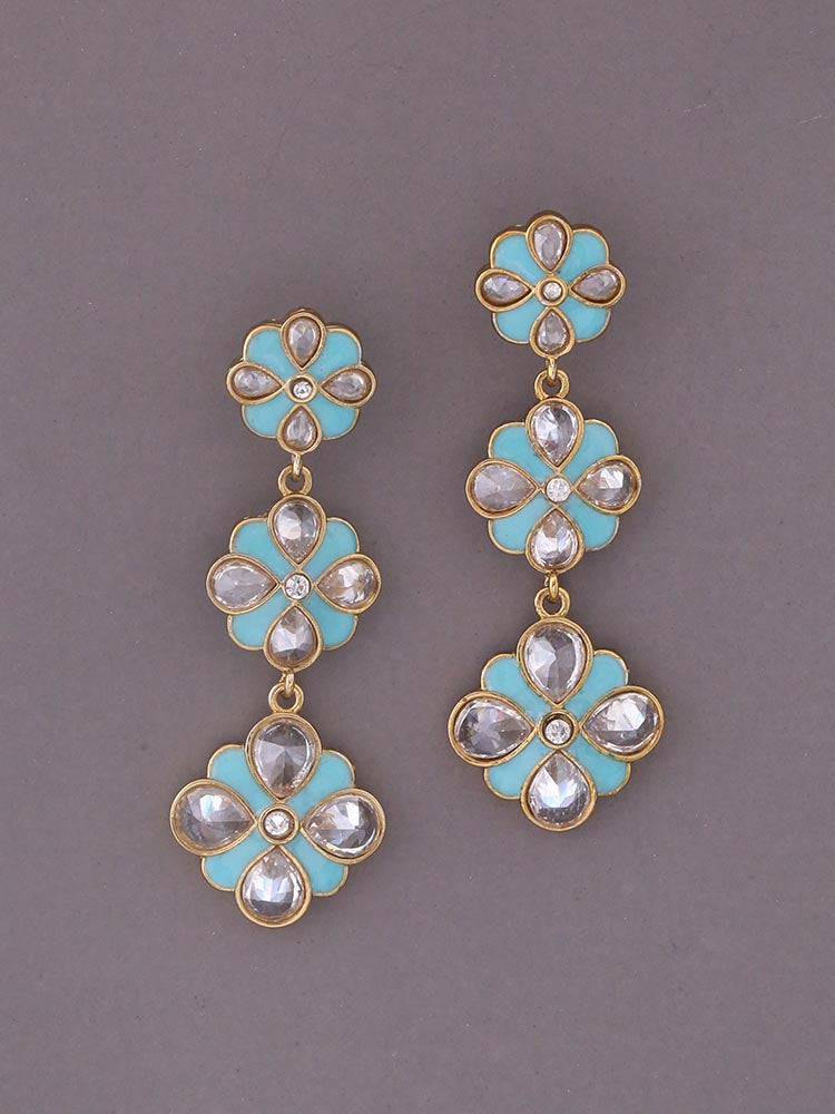 Turquoise Kanish Danglers