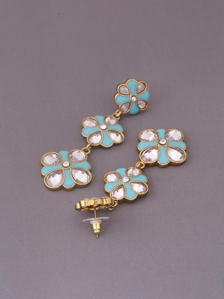 Turquoise Kanish Danglers