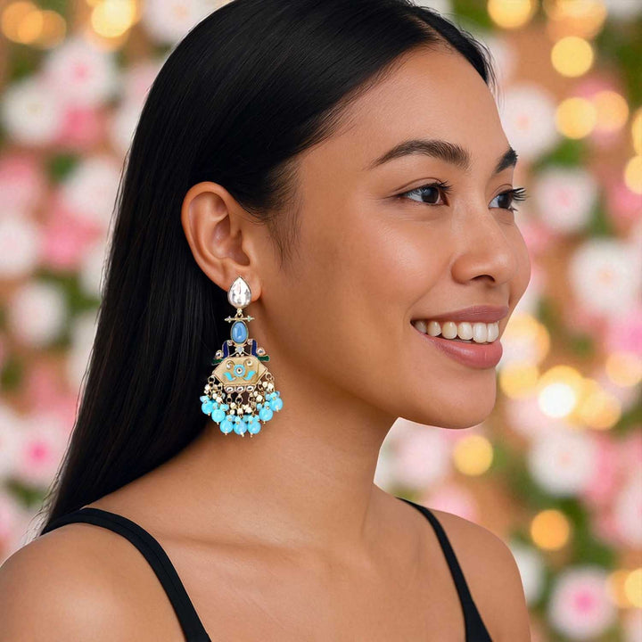 Turquoise Karina Danglers