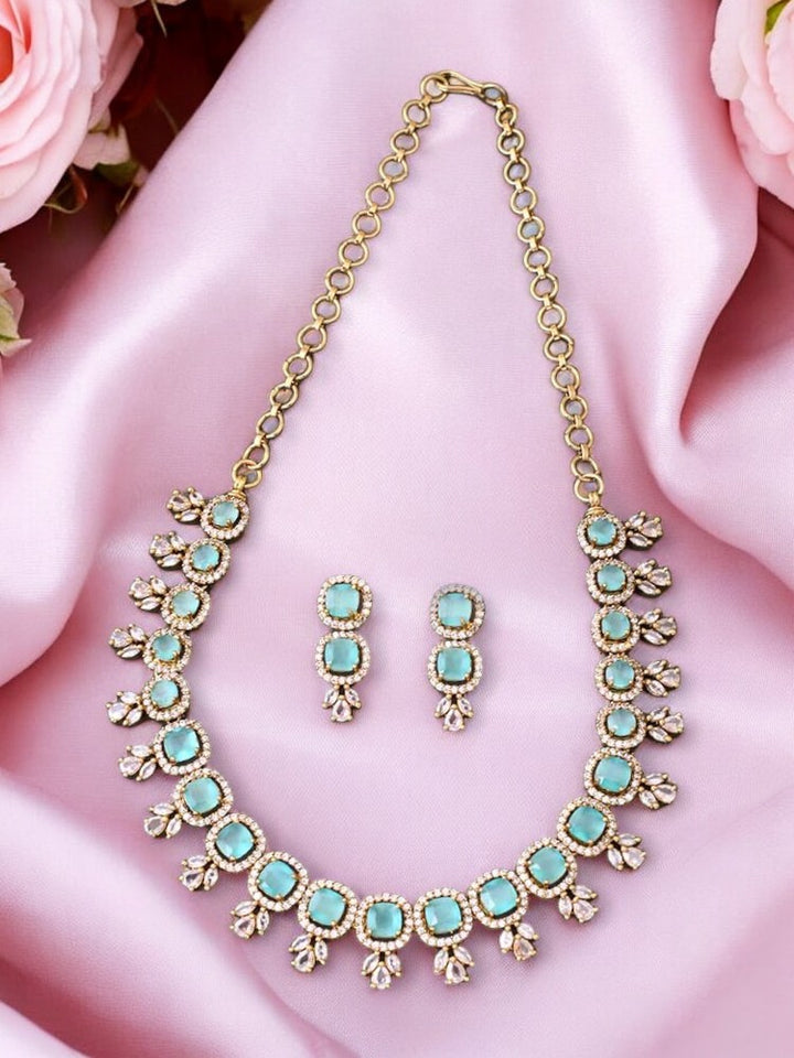 Turquoise Lea Victorian Jewellery Set - New Arrival