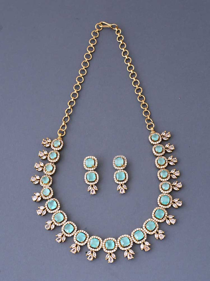 Turquoise Lea Victorian Jewellery Set - New Arrival