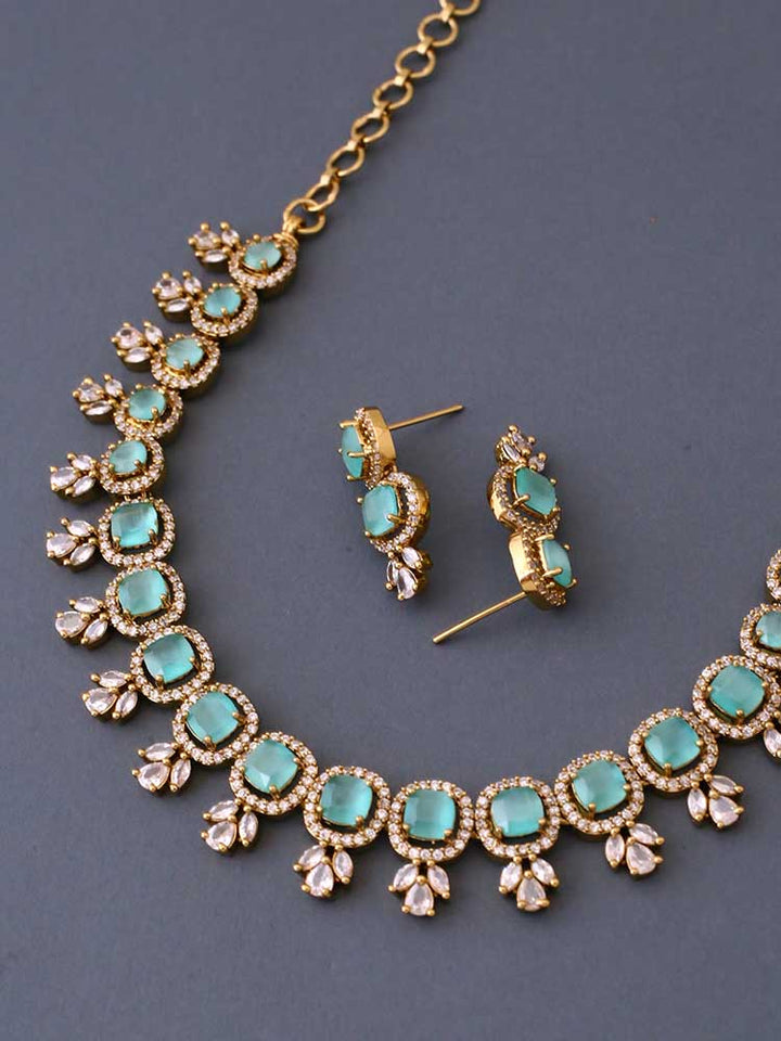Turquoise Lea Victorian Jewellery Set - New Arrival