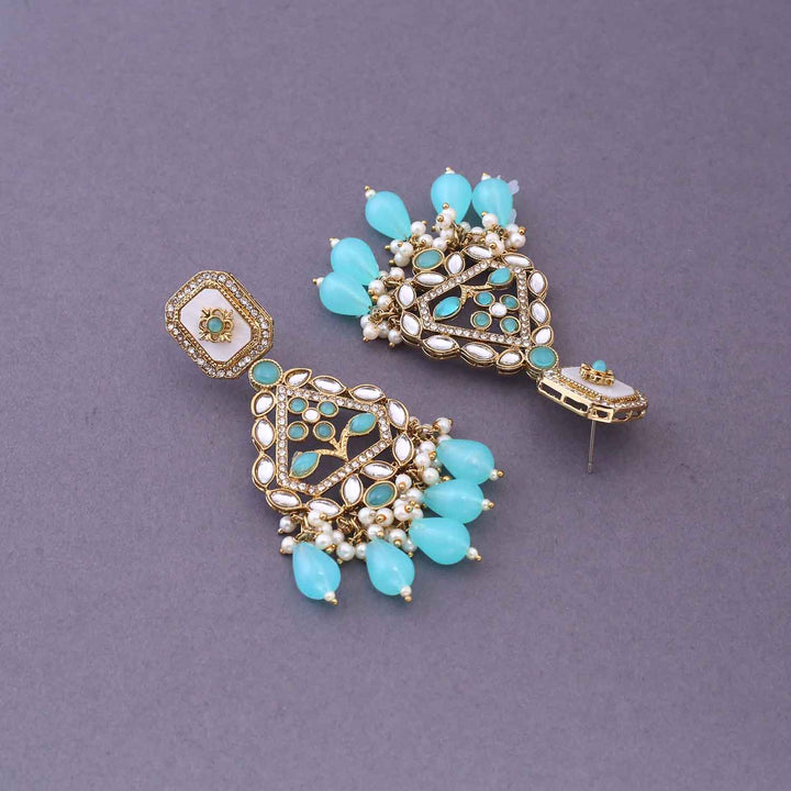 Turquoise Madhuka Danglers