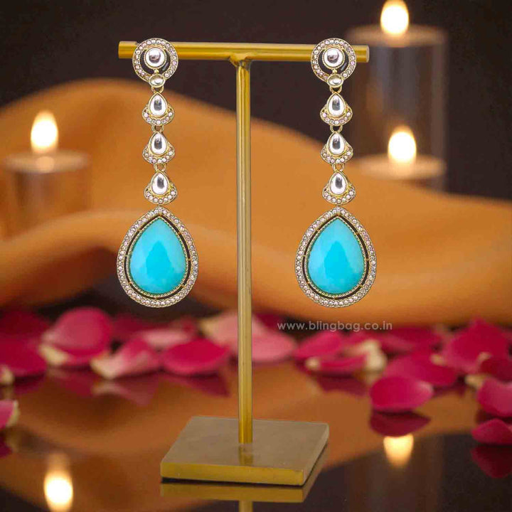 Turquoise Muskaan Danglers