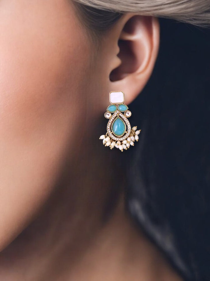 Turquoise Nalini Danglers