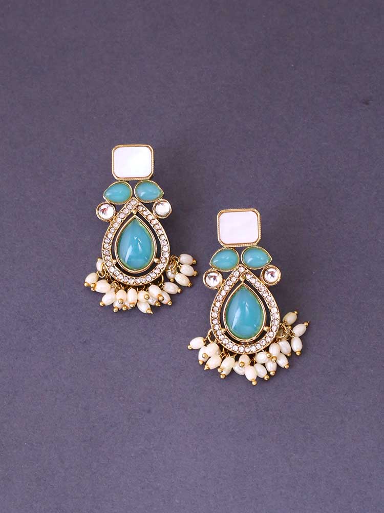 Turquoise Nalini Danglers