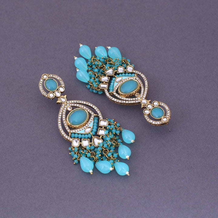 Turquoise Nina Chandbalis