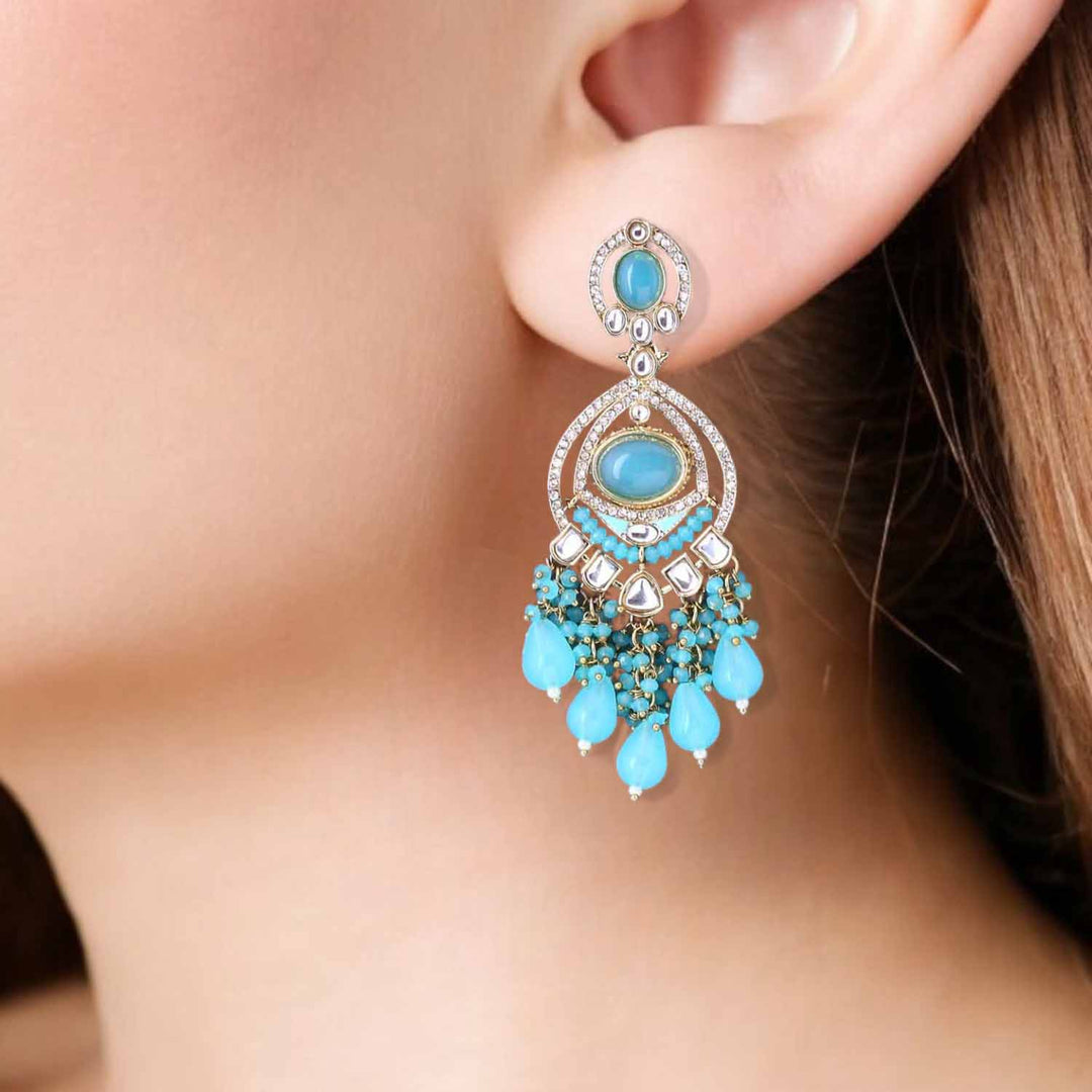 Turquoise Nina Chandbalis