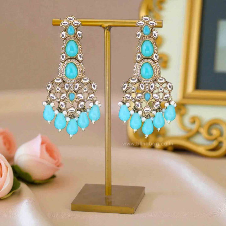 Turquoise Nira Danglers