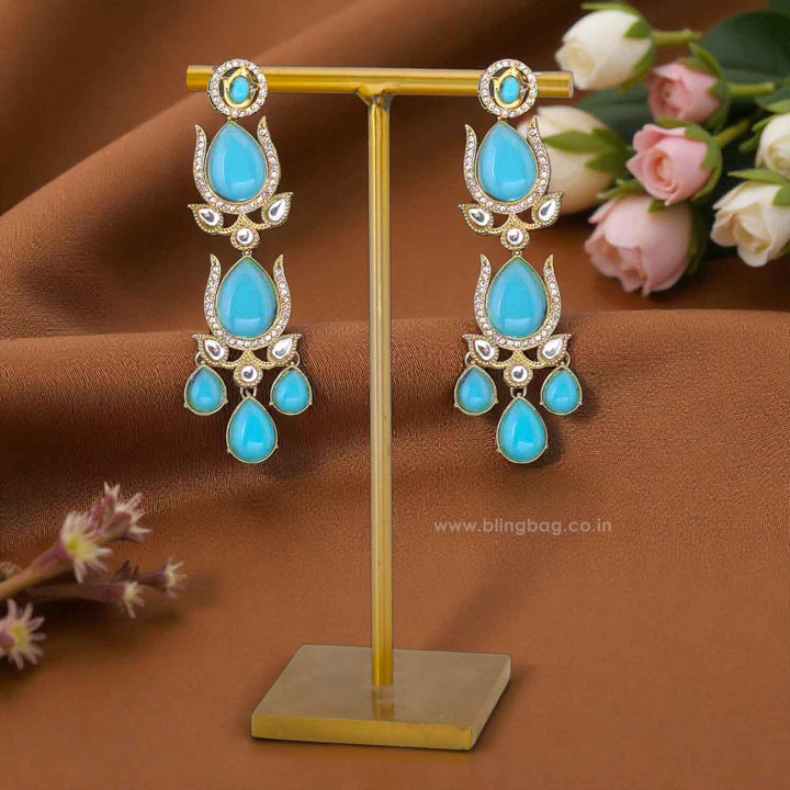 Turquoise Parinita Danglers