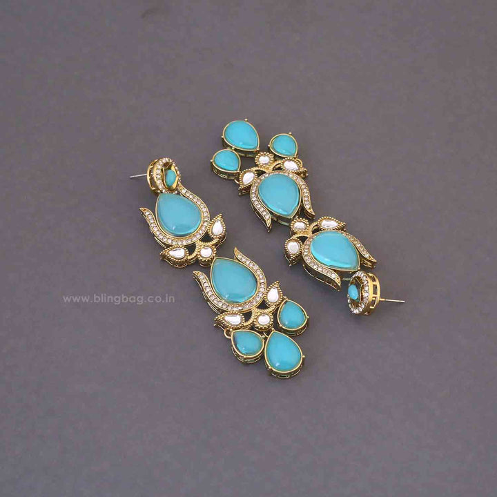 Turquoise Parinita Danglers