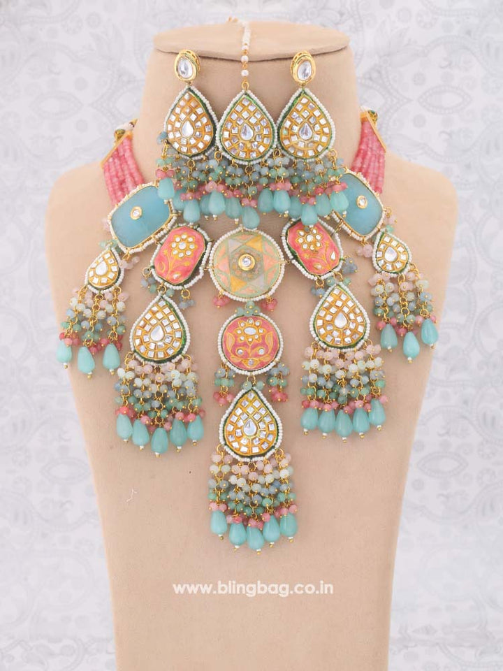 Turquoise Prisha Jewellery Set