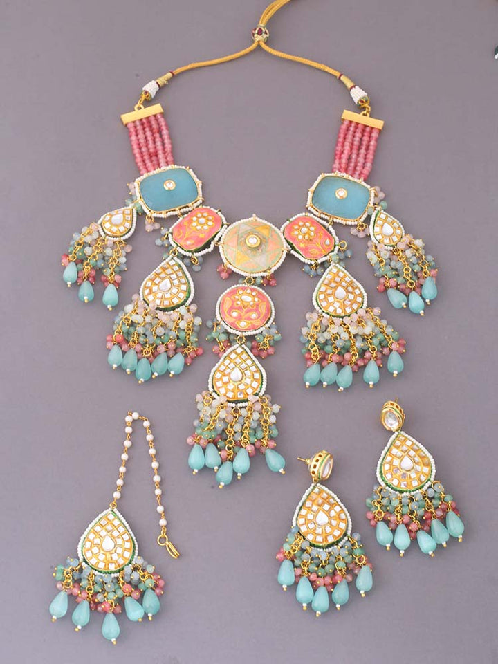 Turquoise Prisha Jewellery Set