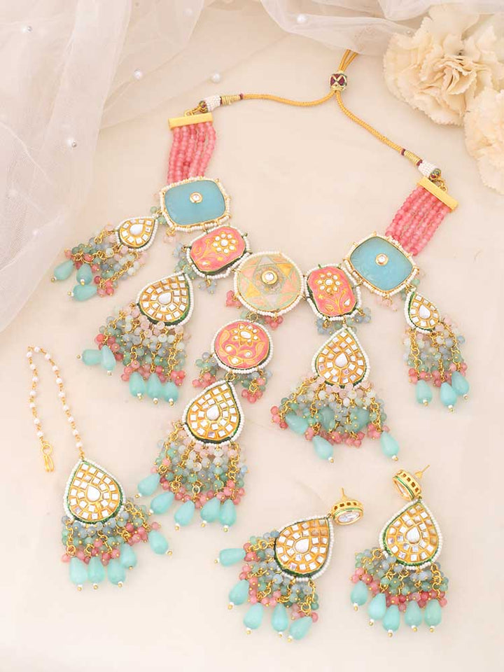 Turquoise Prisha Jewellery Set