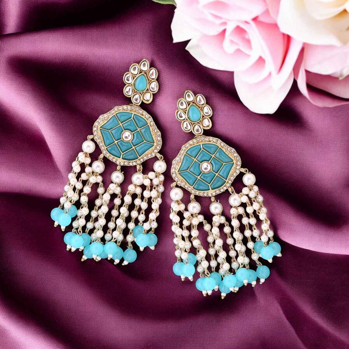Turquoise Radhima Tassels