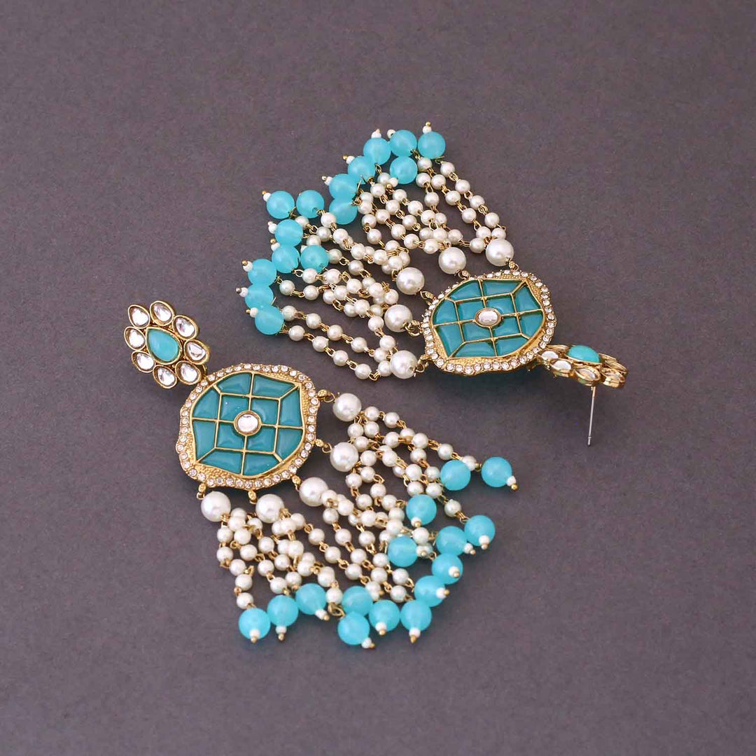 Turquoise Radhima Tassels