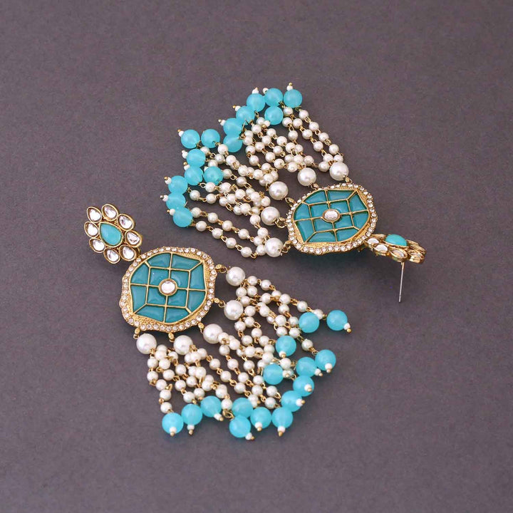 Turquoise Radhima Tassels