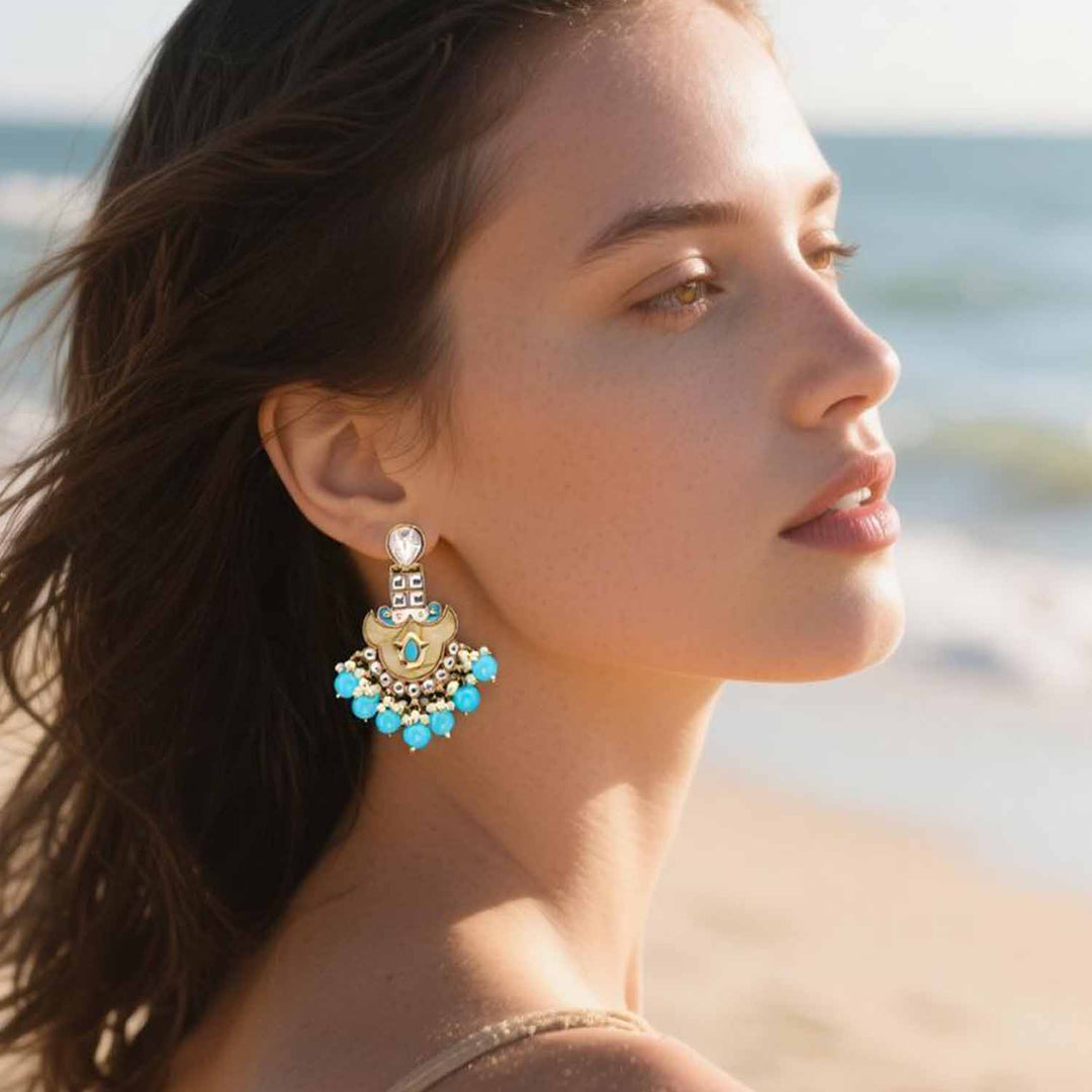 Turquoise Rahma Danglers