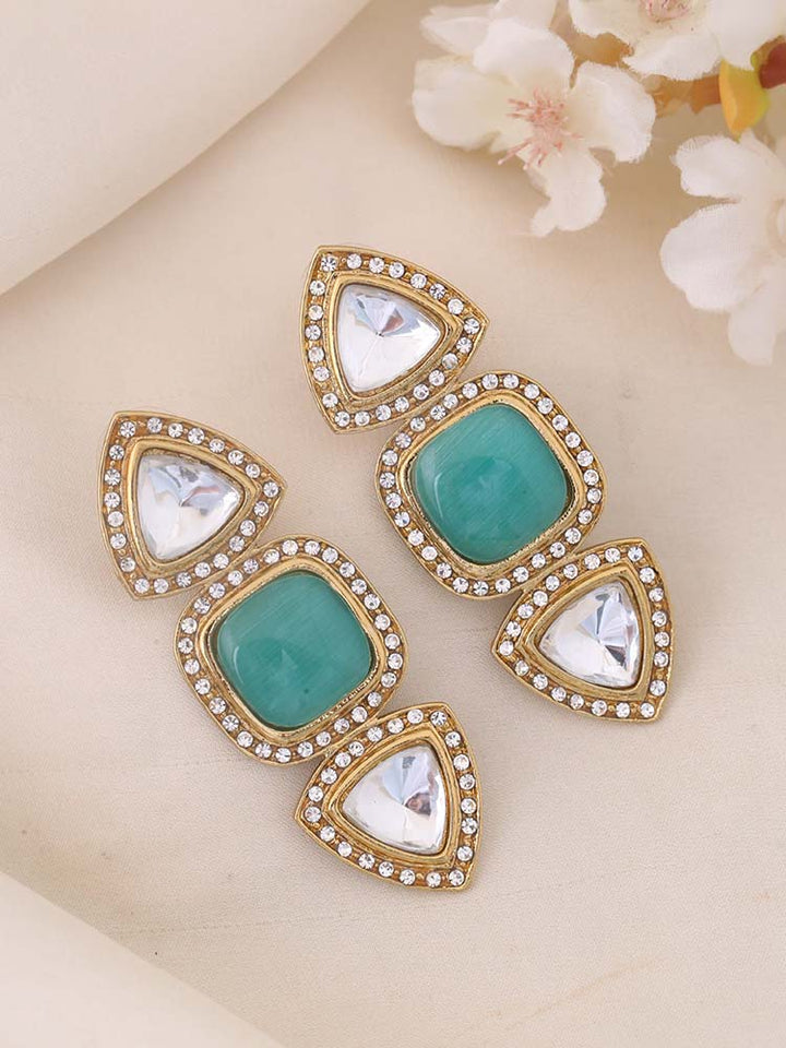 Turquoise Sachika Danglers