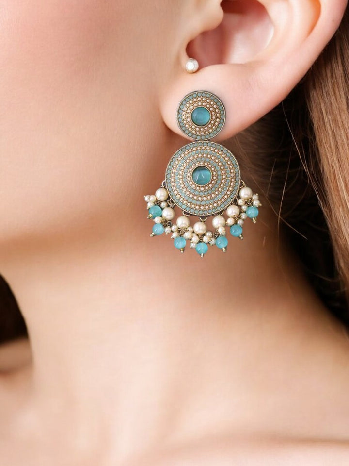 Turquoise Samruddhi Danglers