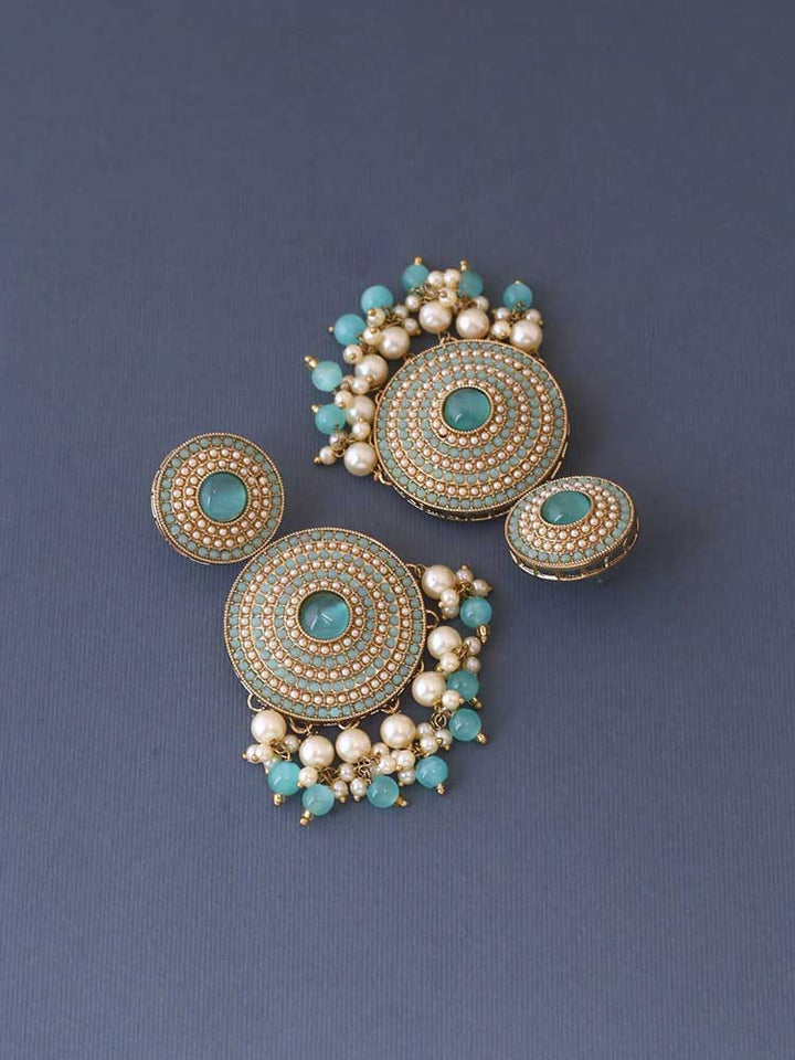 Turquoise Samruddhi Danglers