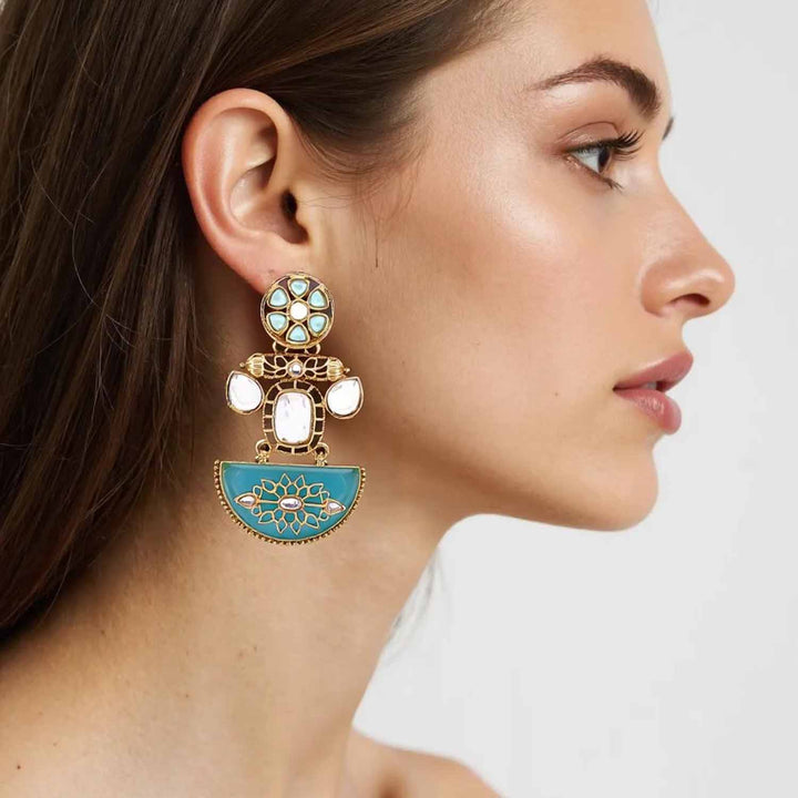 Turquoise Shiyami Danglers