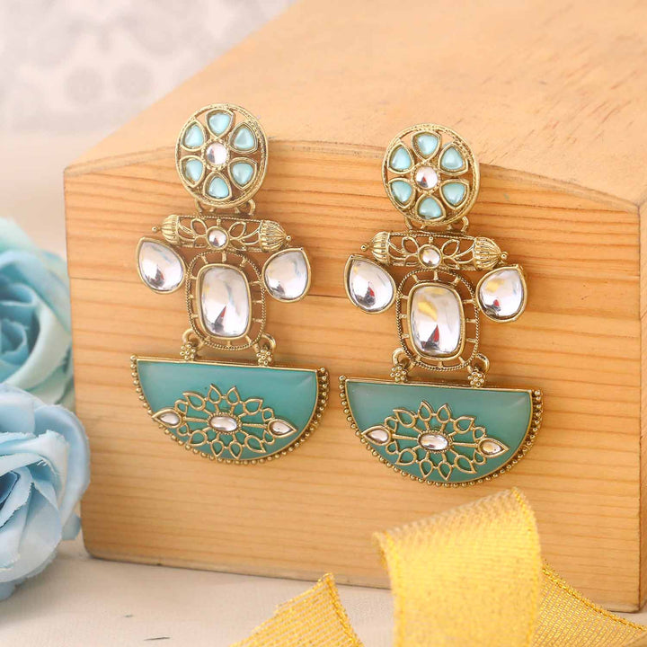 Turquoise Shiyami Danglers