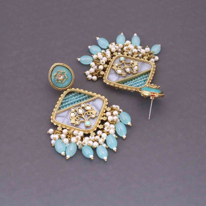 Turquoise Shujira Danglers