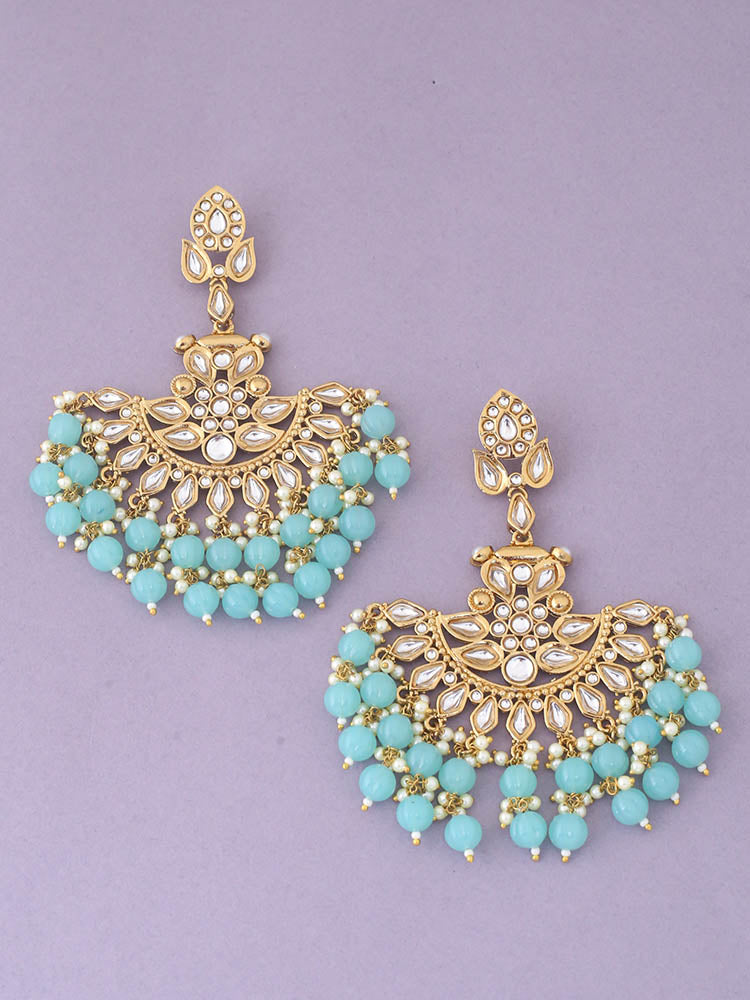 Turquoise Sreeja Chaandbalis