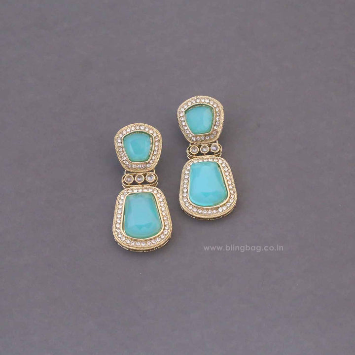 Turquoise Srilekha Danglers