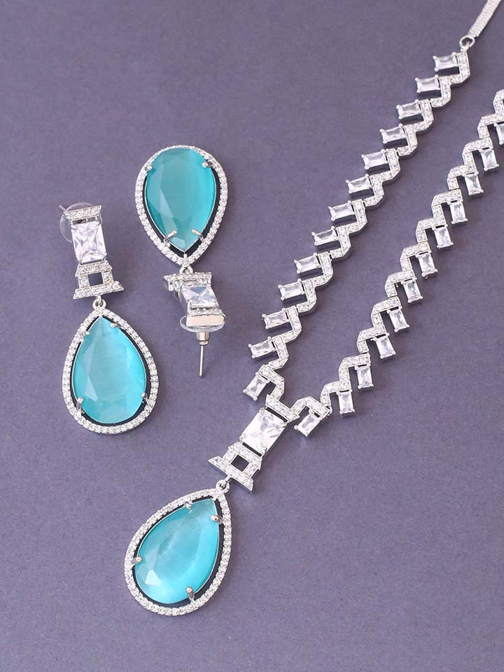 Turquoise Xandra Pendant Set
