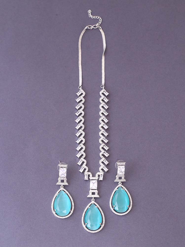 Turquoise Xandra Pendant Set