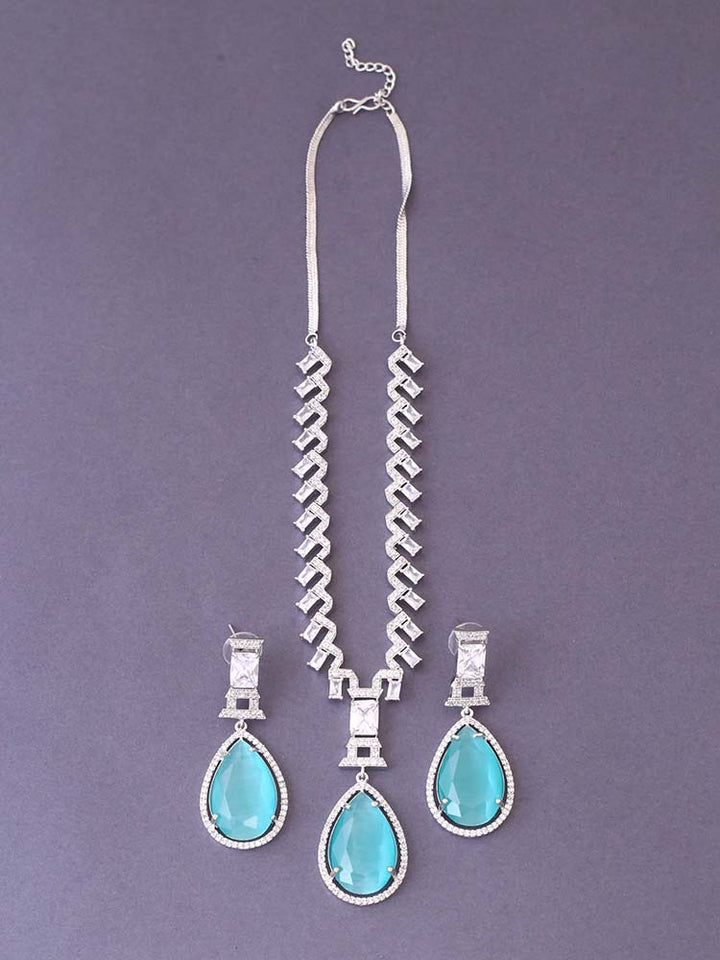 Turquoise Xandra Pendant Set