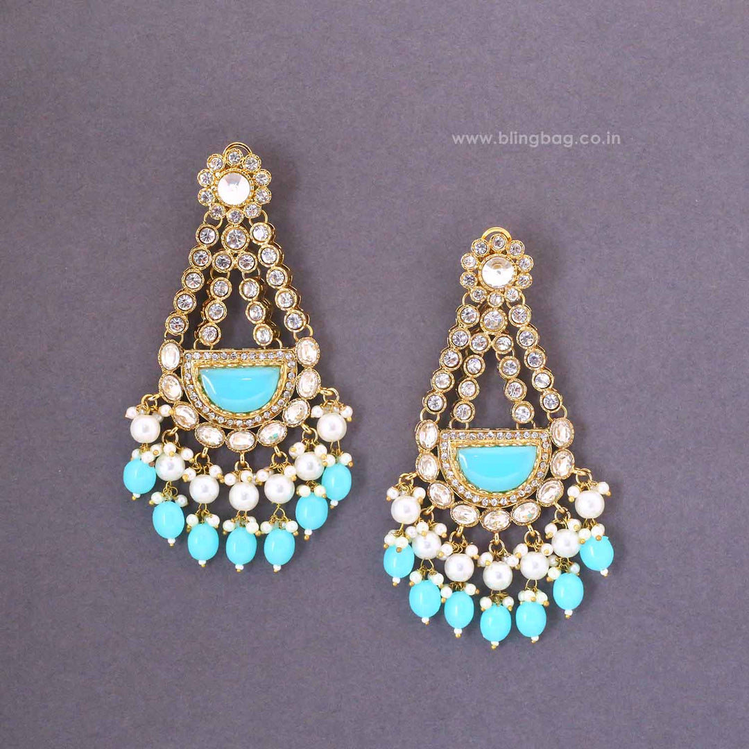 Turquoise Yaira Chandbalis