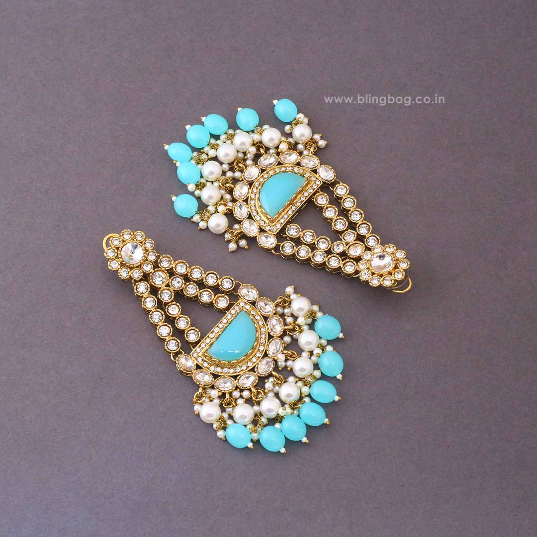Turquoise Yaira Chandbalis