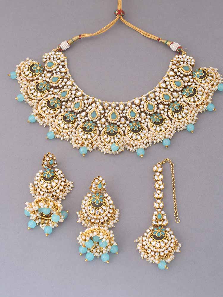 Turquoise Yashita  Jewellery Set