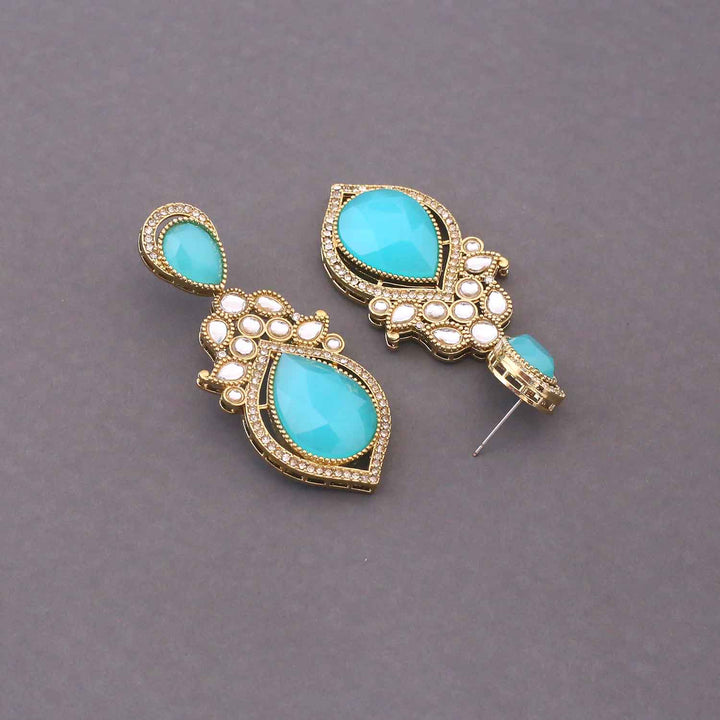 Turquoise Yatra Danglers