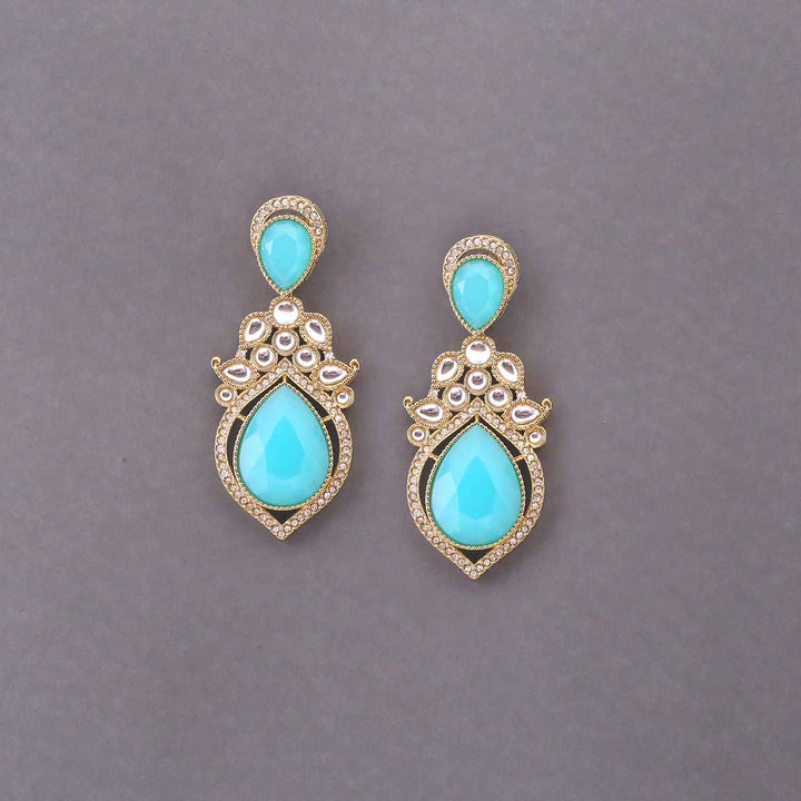 Turquoise Yatra Danglers