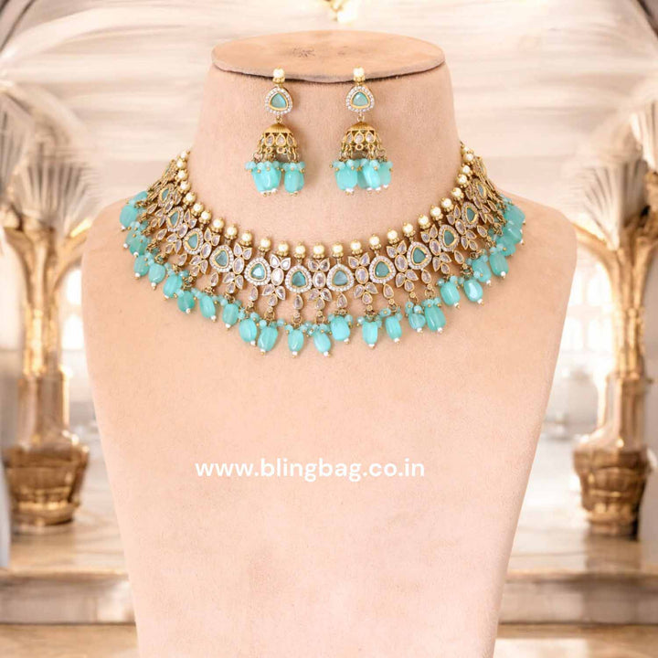 Turquoise Zareh Victorian Jewellery Set - New Arrival