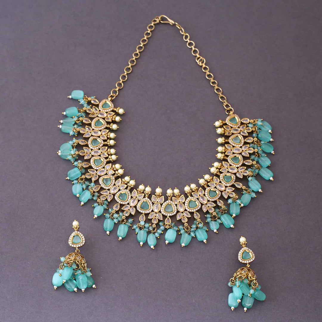 Turquoise Zareh Victorian Jewellery Set - New Arrival