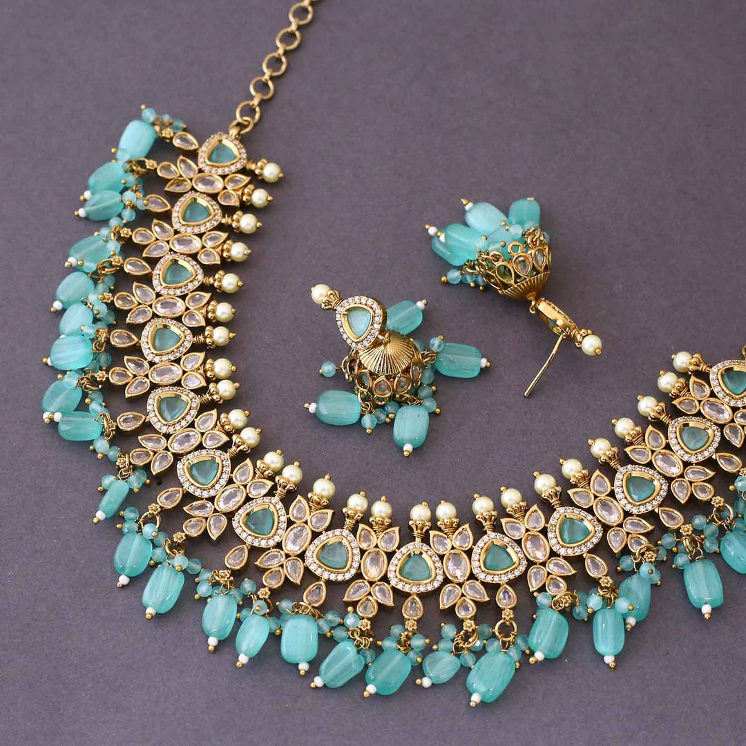 Turquoise Zareh Victorian Jewellery Set - New Arrival