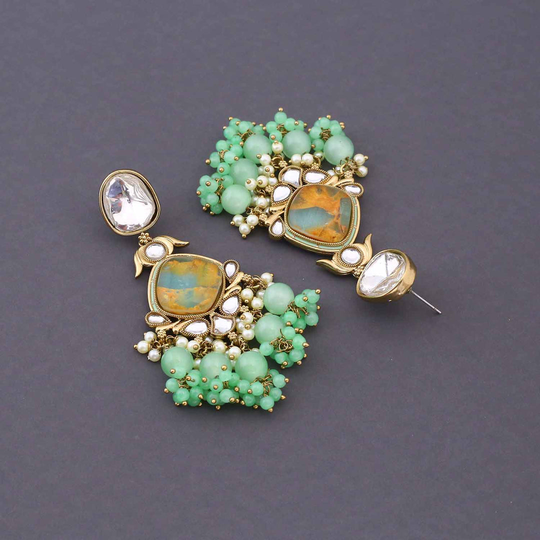 Mint Zaynah Danglers