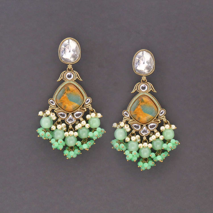 Mint Zaynah Danglers