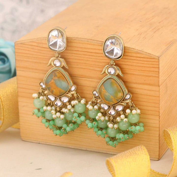 Mint Zaynah Danglers