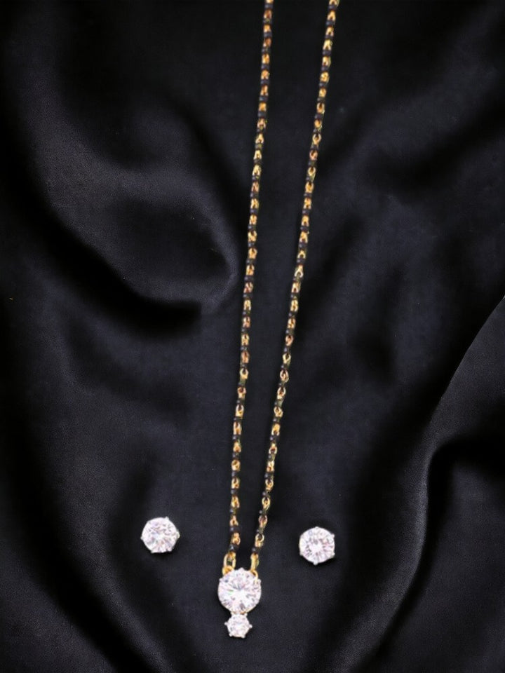 Golden Garima Mangalsutra Set